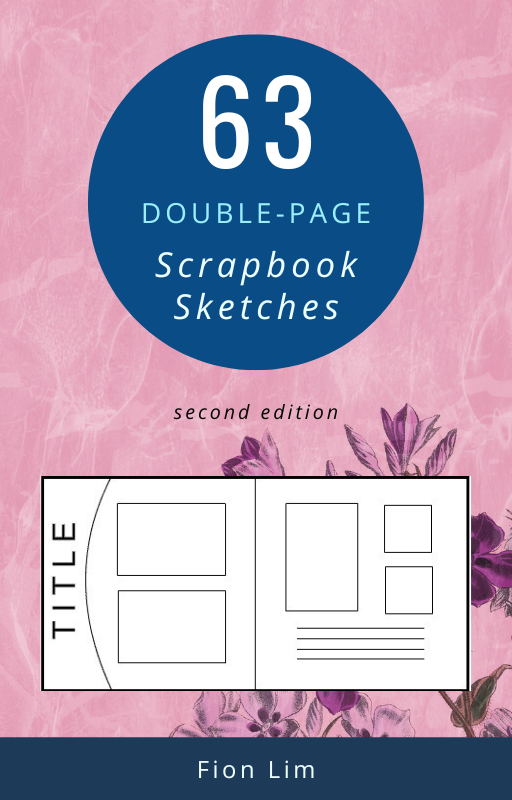 63 Double-Page Scrapbook Sketches eBook Cover Image